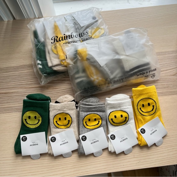 Smile Socks For Kids - Picture 4 of 6